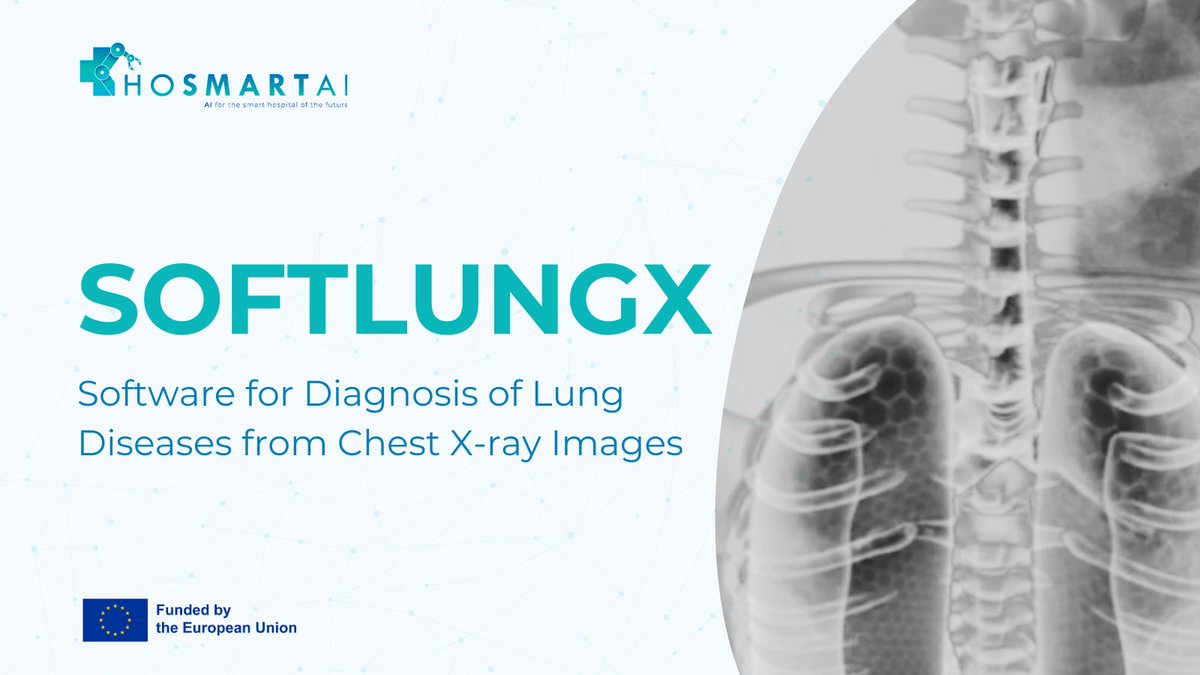 🥁 Our last pilot to attend <a href="/RadicalHealthF/">Radical Health Festival Helsinki</a>
is.... SoftLungX!  The team developed a software for diagnosis of lung diseases from chest X-ray images. 📷   R&amp;D Center for Bioengineering - BioIRC | KC Kragujevac  #healthcare #hosmartAi #radicalhealthfestival