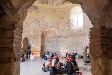 ajconstanti's tweet photo. 📷 En el marc de @Tarraco_Viva, ahir es van celebrar al Conjunt Monumental de #Centcelles els IV Ludi Constantinenses, organitzats per @URVClassiques, amb la col•laboració del @MNATTGN i l’Ajuntament de #Constantí. https://t.co/bXdXM71Xo5