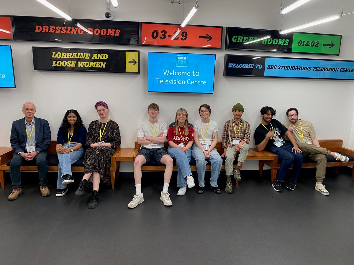 Over the years we've had many @NFTSFilmTV alumni join the Studioworks team after studying. This week we welcomed a new cohort of students explore our studios and get a glimpse into the world of TV production. We can't wait to welcome them again to BBC Elstree in the autumn.