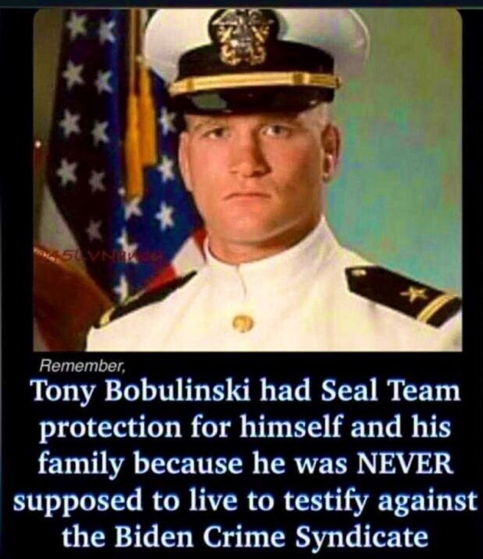 Tony Bobulinski served honorably in the Navy. He’s a successful businessman. Why would he lie? What gain is in it for him? Who believes his story about his encounters and business dealings with the Bidens? 🙋‍♂️
