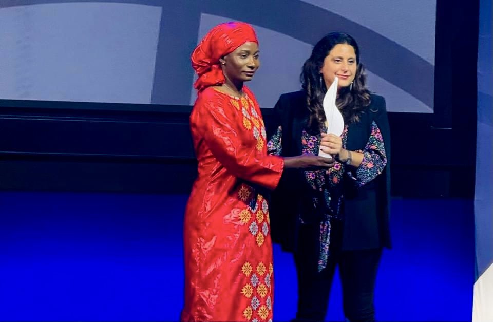 Yesterday I received  the Women’s Rights Award by <a href="/GenevaSummit/">The Geneva Summit for Human Rights and Democracy</a>. 

I was honoured by the presence of <a href="/mkah/">Amb.Prof Muhammadou M.O Kah</a> The 🇬🇲 Ambassador &amp; Permanent Representative at The UN. 

Prof. is well respected among the diplomatic community and it was an honour to present the award to him.
