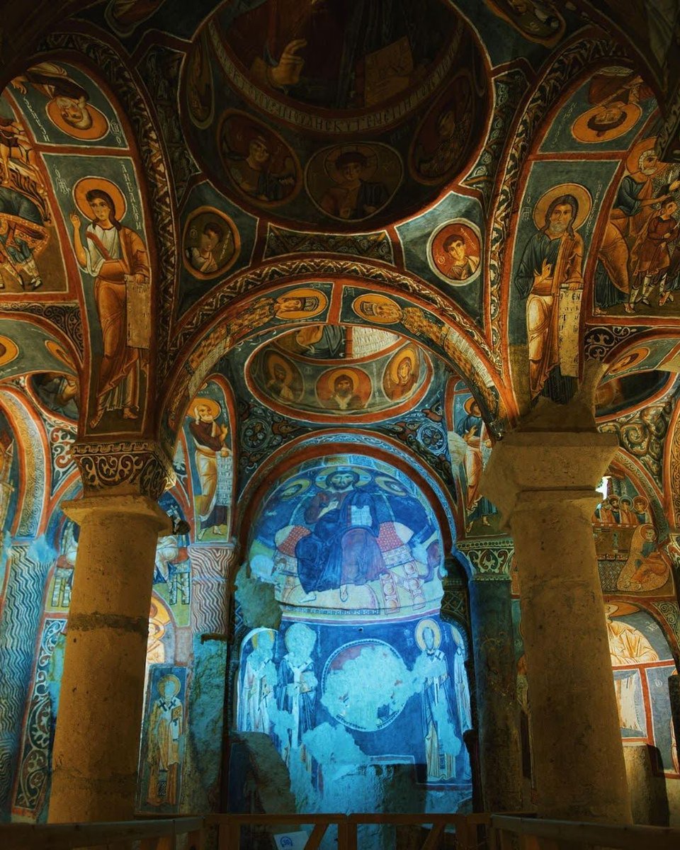 Carved into the rocky heart of Cappadocia, this ancient sanctuary reveals its secrets through exquisite frescoes and original architectural. #Cappadocia