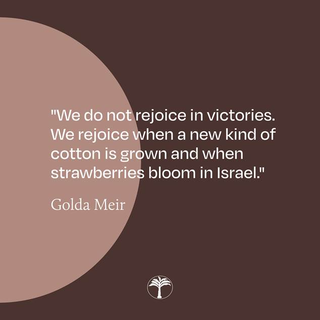 A love of Labor Zionism was at the heart of Golda Meir’s dedication to the Jewish State. She was the first and only woman to serve as prime minister of Israel.