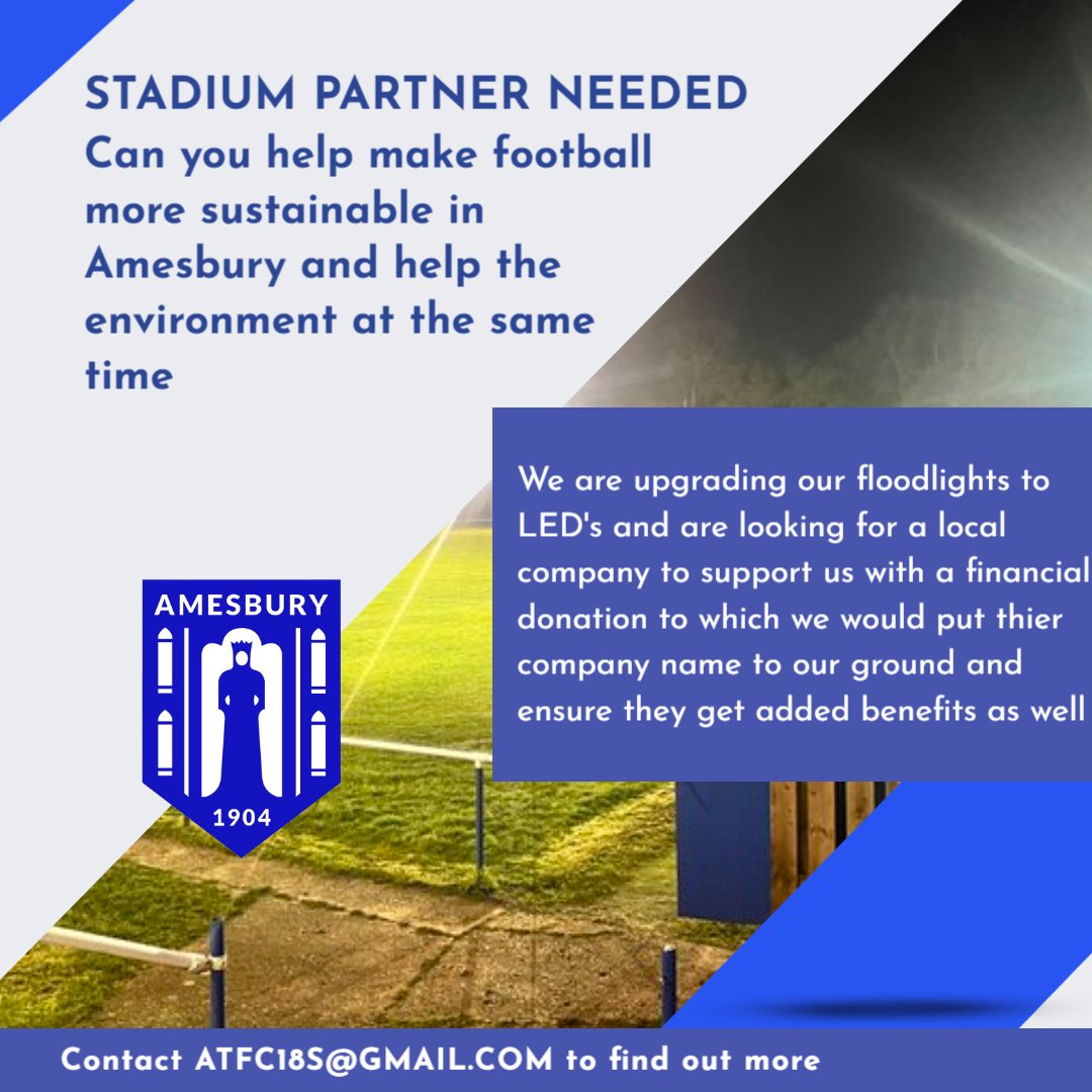 🌟 Exciting News! 🌟 Our club is going green with new LED floodlights! Help us light up the field and our planet! 💡🌍 Join our journey towards sustainability! #SustainableSports #BrighterFuture #CommunitySupport'
