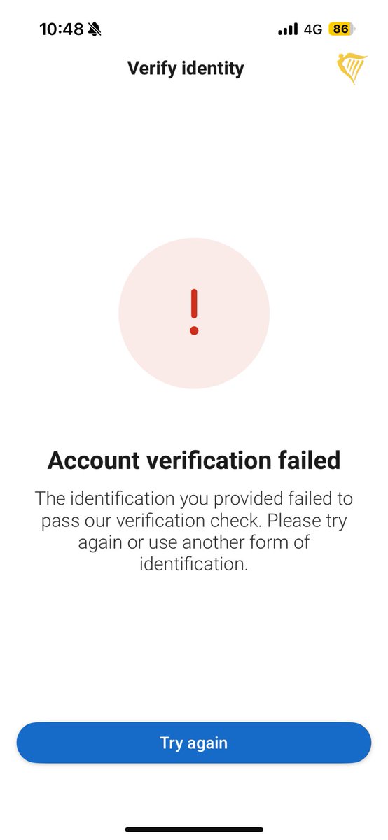 i have been trying to verify my identity on the stupid ass ryanair app for 30 minutes and it’s just refusing to accept that i’m me ???? LET ME BOOK MY FLIGHTS FFS
