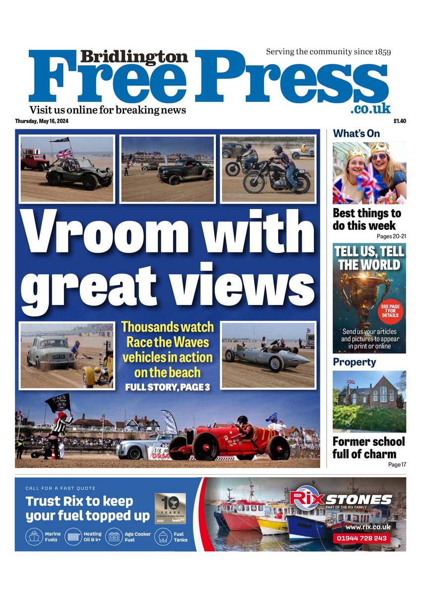We've given the <a href="/BridFreePress/">Brid Free Press</a> a fresh new look for the summer. Pick up your copy - including the latest news, features, what's on guide, property, sport, puzzles and seven-day TV guide - on sale every Thursday