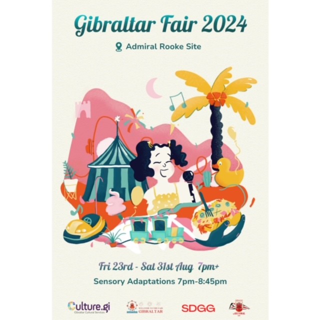 Gibraltar Fair 2024 - Fri 23rd to Sat 31st Aug Click here for further details! culture.gi/.../gibraltar-… #nationalcelebrations #gibculture #visitgibraltar #gibraltarfair #nationalcelebrations