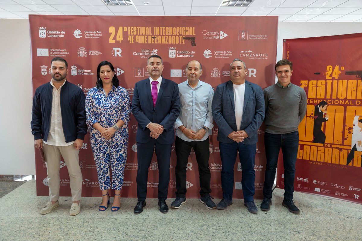 Lanzarote Film (@lanzarotefilm) on Twitter photo Ayer asistimos a la presentación del Festival Internacional de <a href="/cinelanzarote/">Festival Internacional de Cine Lanzarote</a> que se pone en marcha esta semana con un extenso programa de actividades y proyecciones, y contará con invitados de reconocido prestigio nacional e internacional del 16 al 25 de mayo.
@SPEL_TurismoLZT Ayer asistimos a la presentación del Festival Internacional de <a href="/cinelanzarote/">Festival Internacional de Cine Lanzarote</a> que se pone en marcha esta semana con un extenso programa de actividades y proyecciones, y contará con invitados de reconocido prestigio nacional e internacional del 16 al 25 de mayo.
@SPEL_TurismoLZT