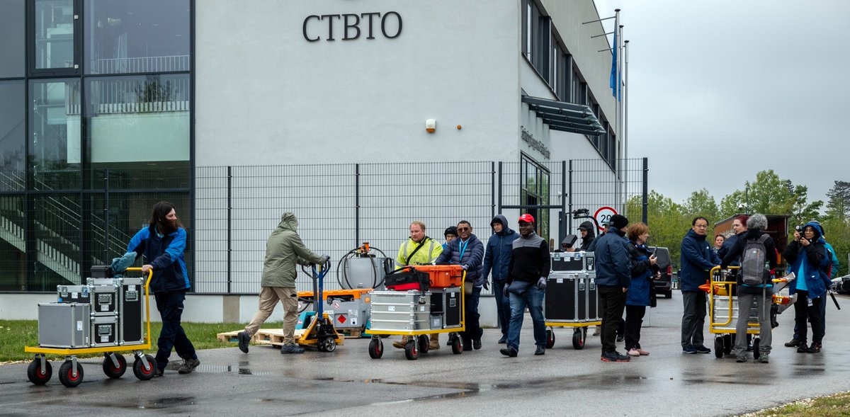 Preparation intensifies ahead of the On-site inspection Build-Up Exercise (BUE) 2024. 👷🏽‍♀️👩🏾‍🔬👷🏽70+ participants from 30 States Signatories trained at #CTBTO's TeST Centre to enhance their skills ahead of #BUE24 to be held in June in 🇭🇺. Read more🔗ctbto.info/4bhWDNu