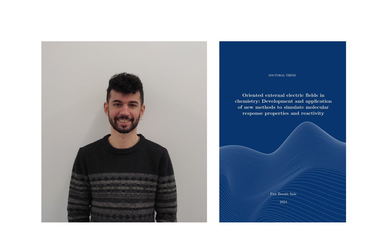 PhD defense Pau Besalú-Sala (@PauBesalu) under supervision of @JosepmLuis @miquelsola @pesalse 

Place: Aula Magna – @UdGCiencies
Date: May 20, 2024 
Time: 9h
@udgdoctorat @UdGRecerca @gentudg @DIMOCAT_iqcc

iqcc.udg.edu/2024/05/16/phd…