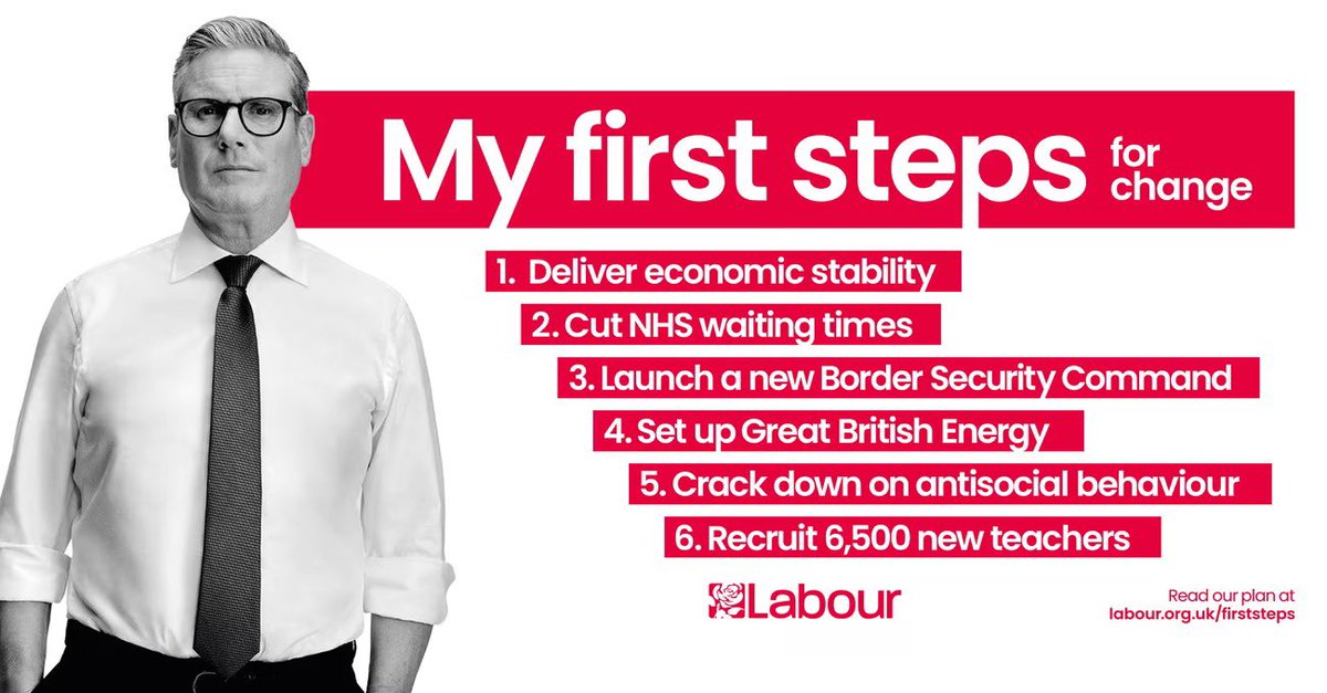 Today @Keir_Starmer launched Labour’s first steps for change🌹

After 14 years of being let down by out of touch Tories - #SouthCambs needs change ↩️

This is the change people can vote for at the next General Election🗳️