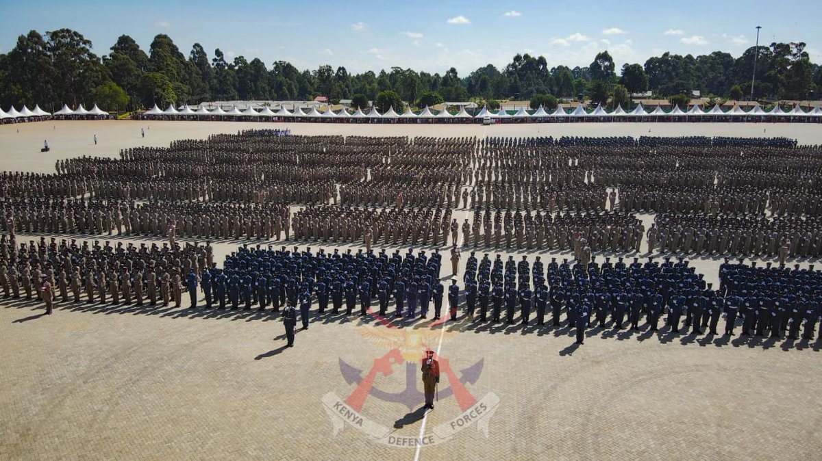 KDF indeed confirms that the Cohort 01/23 that passed out had over 4000 recruits with more than 1000 being Service Women.

Confirmed: This is the largest Pass-out in history.

📸:@kdfinfo