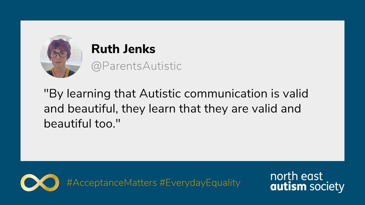 We've just heard from our first speaker at this years' Acceptance Matters conference.

Ruth Jenks from <a href="/ParentsAutistic/">Autistic Parents UK</a> gave a brilliant talk on the topic of Autistic Parenting and communication.

#AcceptanceMatters #EverydayEquality