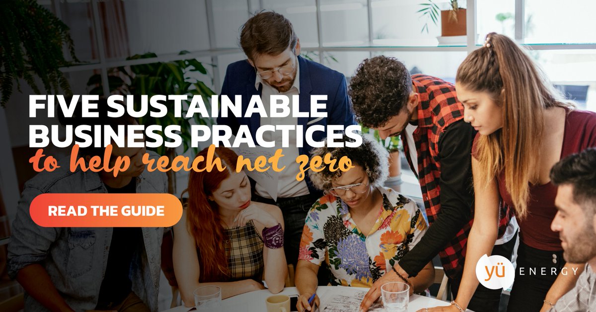 In 2019, the UK announced its goal to reach net zero by 2050

But what is net zero, and how can you introduce sustainable business practices to help the UK reach its goals?

Our guide gives you our top tips for a more #sustainablebusiness
Read our guide 👉 tinyurl.com/4ky4f949