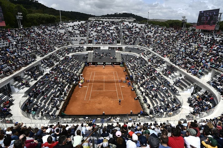 🎾 #tennis Fino al 19/05 al #ForoItalico gli Internazionali BNL d'Italia. 🚍🚲Raggiungi il #ForoItalico in modo sostenibile: mezzi pubblici, taxi e veicoli in sharing. 🚐 Previsto anche un servizio navetta gratuito da #termini 👉tinyurl.com/56fzcmne #IBI24 @InteBNLdItalia