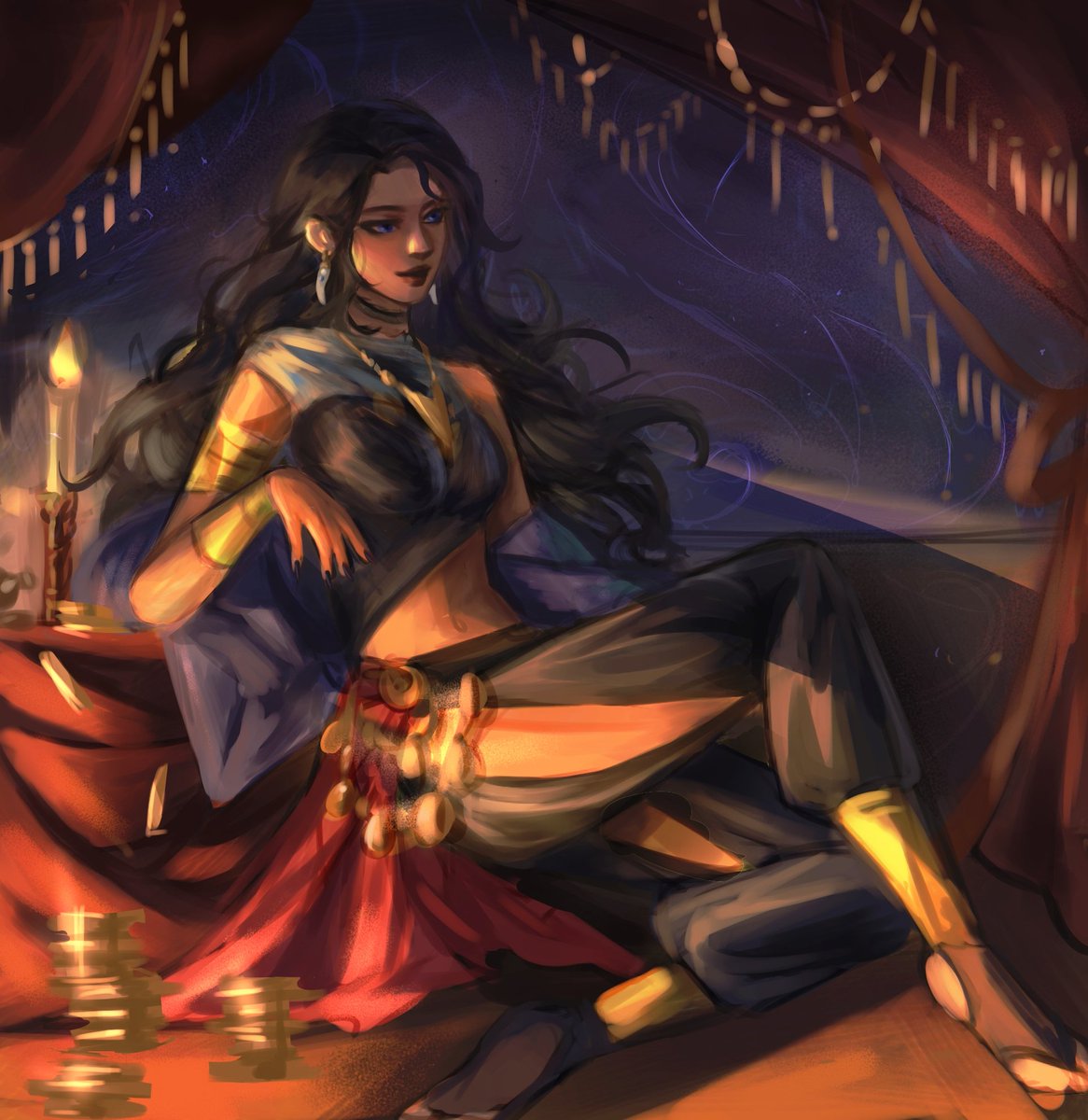 Hi! #portfolio
I'm Nagi, im a nonbinary freelance artist who specializes in fantasy, ttrpg art. Available for work and c0mmission.

All my social in my linktree in the bio
Retweet and like are super appreciate 💕💕
#artshare #artmoots #ArtistOnTwitter