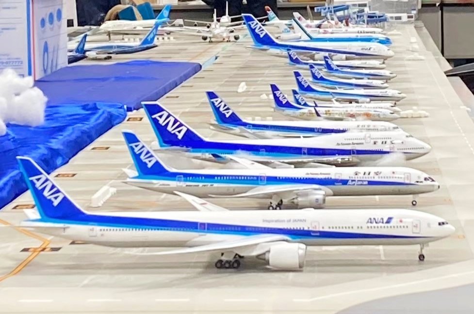 7月大阪展示会の準備を着々と進めています！！ ✈展示機数は土日合計80