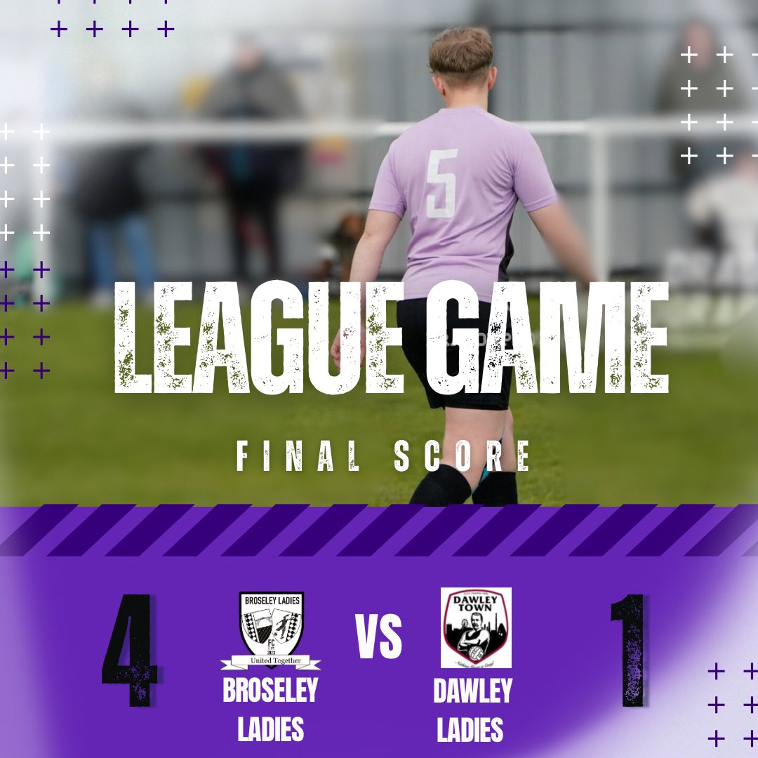 MATCH RESULTS 

Midweek games are our games !! Another win for the ladies last night with a solid performance all around. 

4-1 win for the ladies.

Sunday we are in Shrewsbury for our final game of the 2023/24 season 💔 SEE YOU THERE
