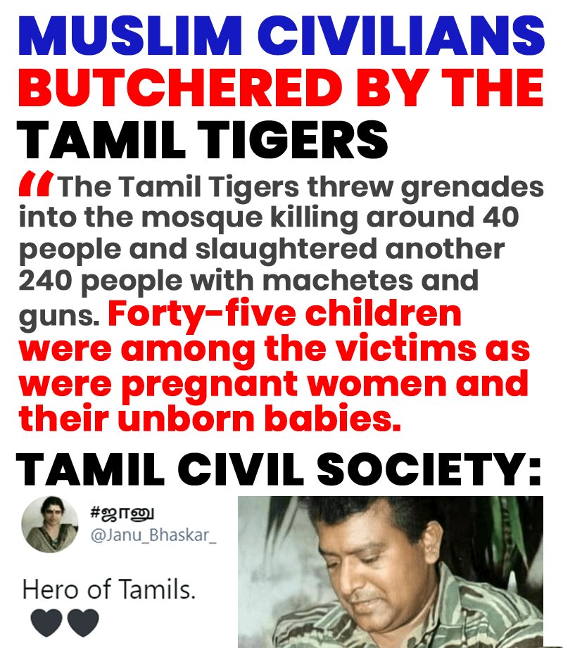 🇱🇰  When will Tamil Hindu politicians, Tamil religious leaders and Tamil civil society end their glorification of  mass murderers and terrorists?

➡️ news.bbc.co.uk/today/hi/today…

#SLnews #Colombo #Sinhala #Muslim