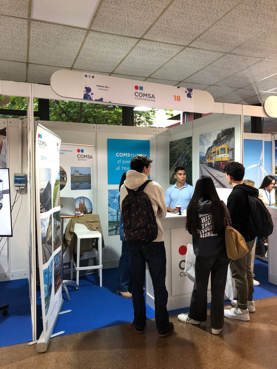 📅 Hoy estamos en el @FORUMETSEIB para dar a conocer la compañía y las oportunidades de desarrollo que ofrecemos a l@s estudiantes de #ingenieríaindustrial. 📍 ¡Visítanos en el stand 18, en el #ETSEIB, #Barcelona! ¡Gracias a la organización por esta oportunidad!