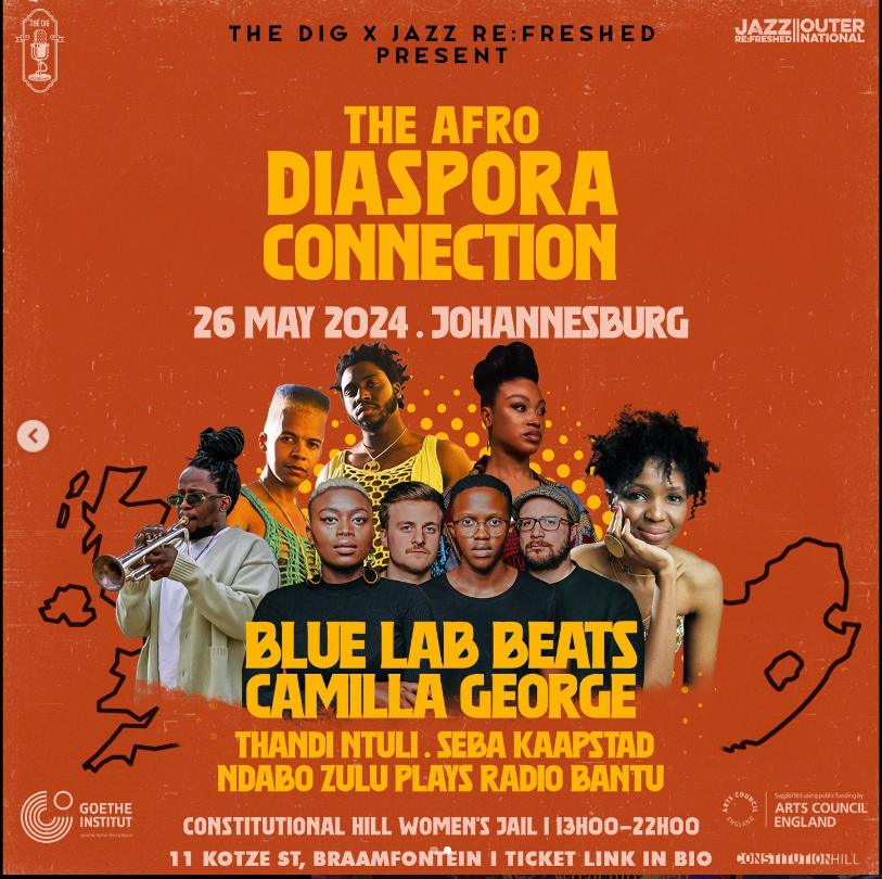 The Dig & @jazzrefreshed  Pres The Afro Diaspora Connection 

quicket.co.za/events/255651-…