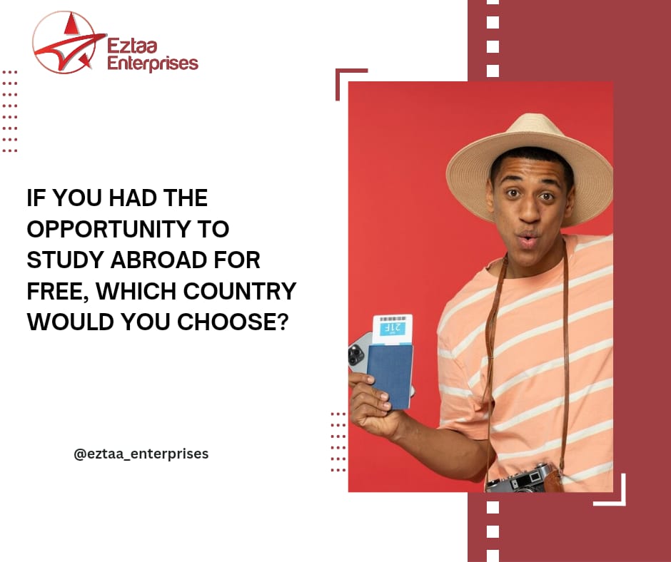 'If you could study abroad for free, where would you go? 🌍✈️ Tell us your dream destination and why you'd choose it!'
#studyabroad #canada #canada_life🇨🇦 #GlobalCitizen #academicadventure #studenttravel  #studyabroadexperience #studyabroadgoals #worldtravel