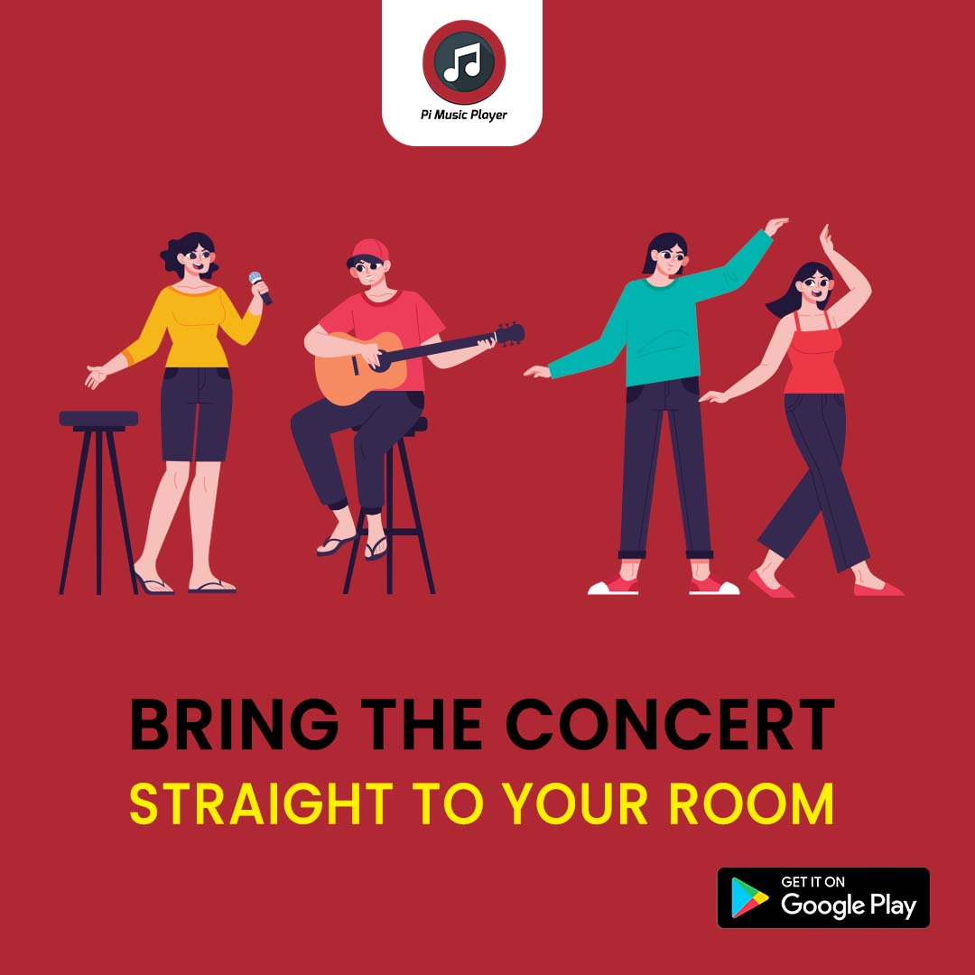 GET CONCERT VIBE IN YOUR ROOM. Immerse yourself in powerful sound and create custom playlists that capture the energy of your favorite artists. Download Pi Music Player and rock out! #PiMusicPlayer #PiMusicPlayer #MusicPlayer #Music #Tunes #Jazz #HipHop #MusicApp #Songs