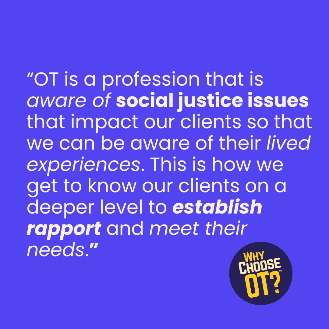 What is OT? We asked occupational therapy practitioners for their definition. Check out Lauren's unique perspective! How would you define OT? #OccupationalTherapy #WhyChooseOT