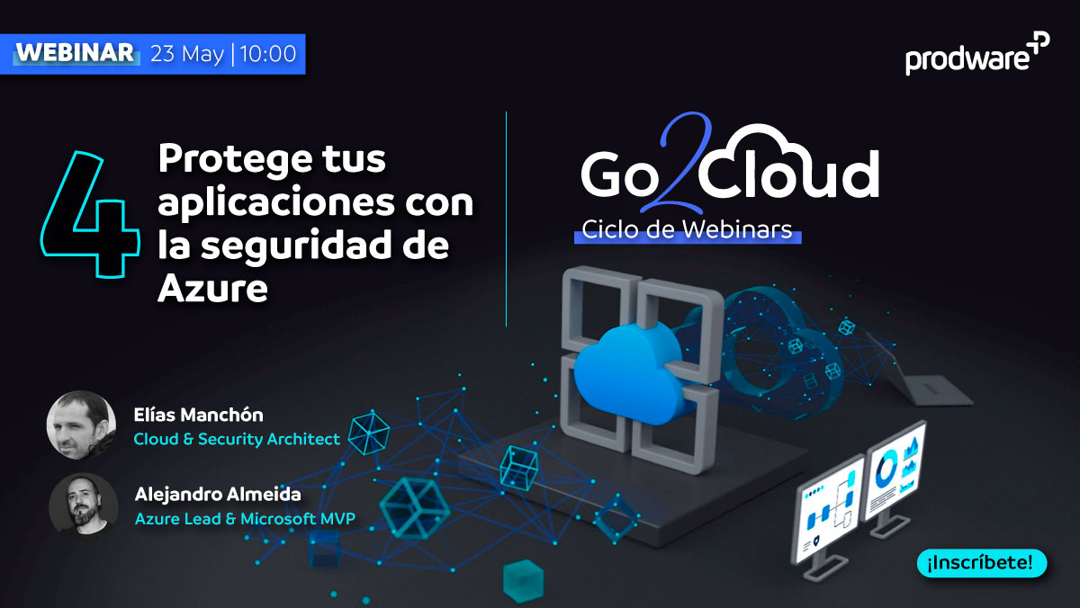 ProdwareES's tweet photo. En nuestro próximo #webinar del ciclo #Go2Cloud, nuestros expertos en #ciberseguridad profundizarán en la variedad de herramientas de #seguridad y cumplimiento que ofrece #Azure para proteger los entornos en la #nube:
➡️ https://t.co/Dr77JaReIh
@alejandrolmeida @EliasManchon #IA https://t.co/ljxK1a0fHj