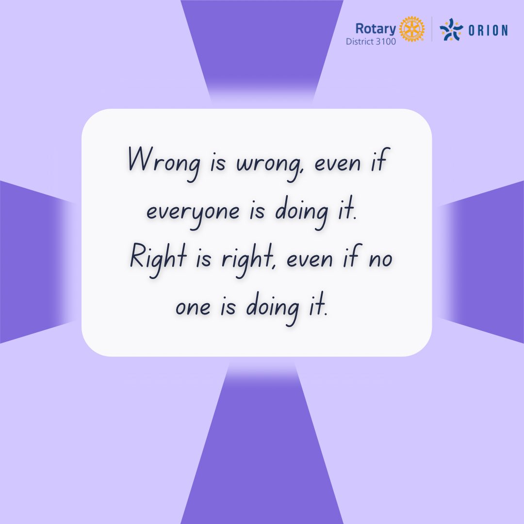 Wrong is wrong and Right is right!

#Rotary #RotaryInternational #RotaryIndia #RID3100 #PeopleOfAction #RY202526 #ORION #TheOrionSquad #TeamOrion #Legion #CreateHopeInTheWorld #Orion #MagicOfRotary #BeingRotarian #RotaryClub #Rotarian #DGNitin #Moradabad #Meerut #Chandausi