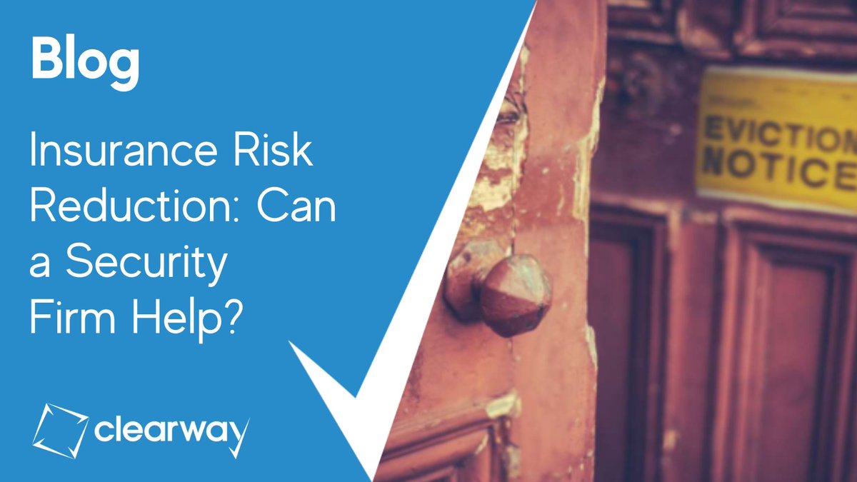 Insurance Risk Reduction: Can a Security Firm Help? Read our advice here: ow.ly/vWIM50RH8Eg #property #vacantproperty #security