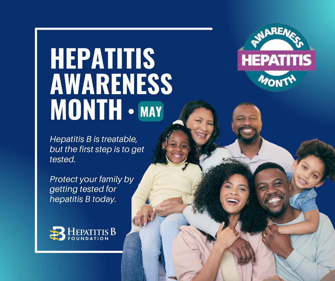 People can live with #hepatitisB for decades without feeling sick. Left untreated, nearly 1 in 4 people living with #hepB develop serious liver problems, like liver cancer. 👨‍👩‍👧‍👧 Keep yourself and your family safe by getting tested for hep B. 💡Learn more: go.usa.gov/xsxmA