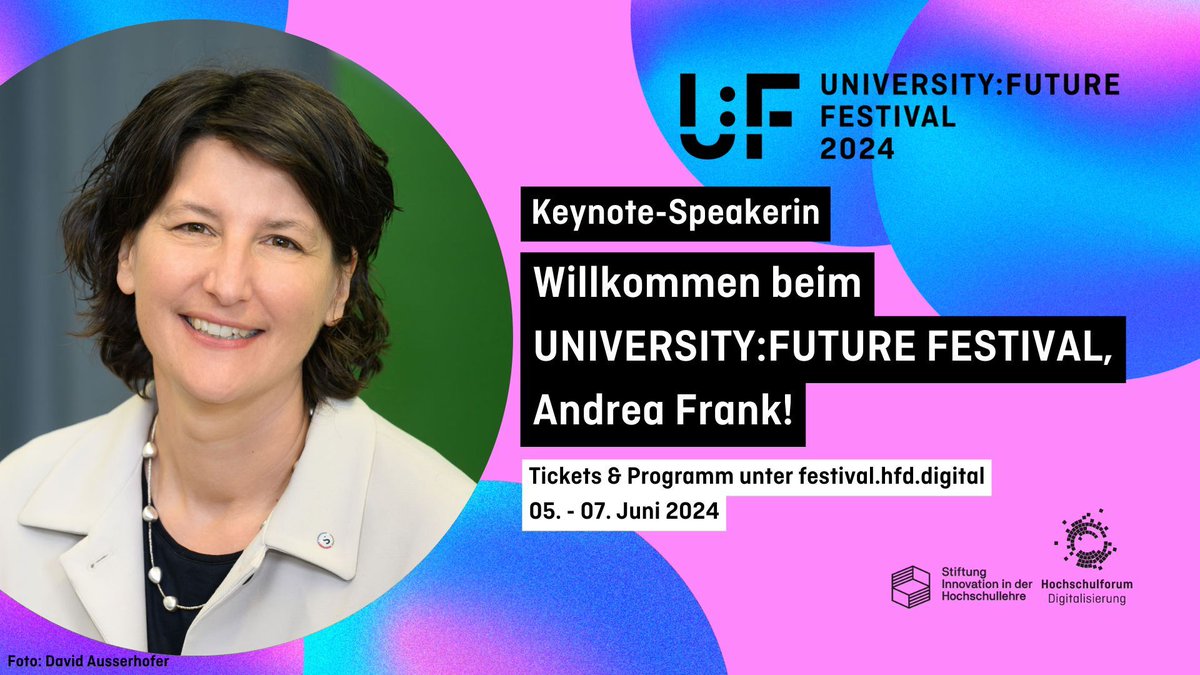 Was können wir von innovativen (internationalen) Beispielen für die Gestaltung von Hochschulen in Deutschland lernen? Darüber spricht Andrea Frank (Stifterverband) mit Ulrich Müller (CHE) im Rahmen des University:Future Festivals. See you soon at #UFFestival!