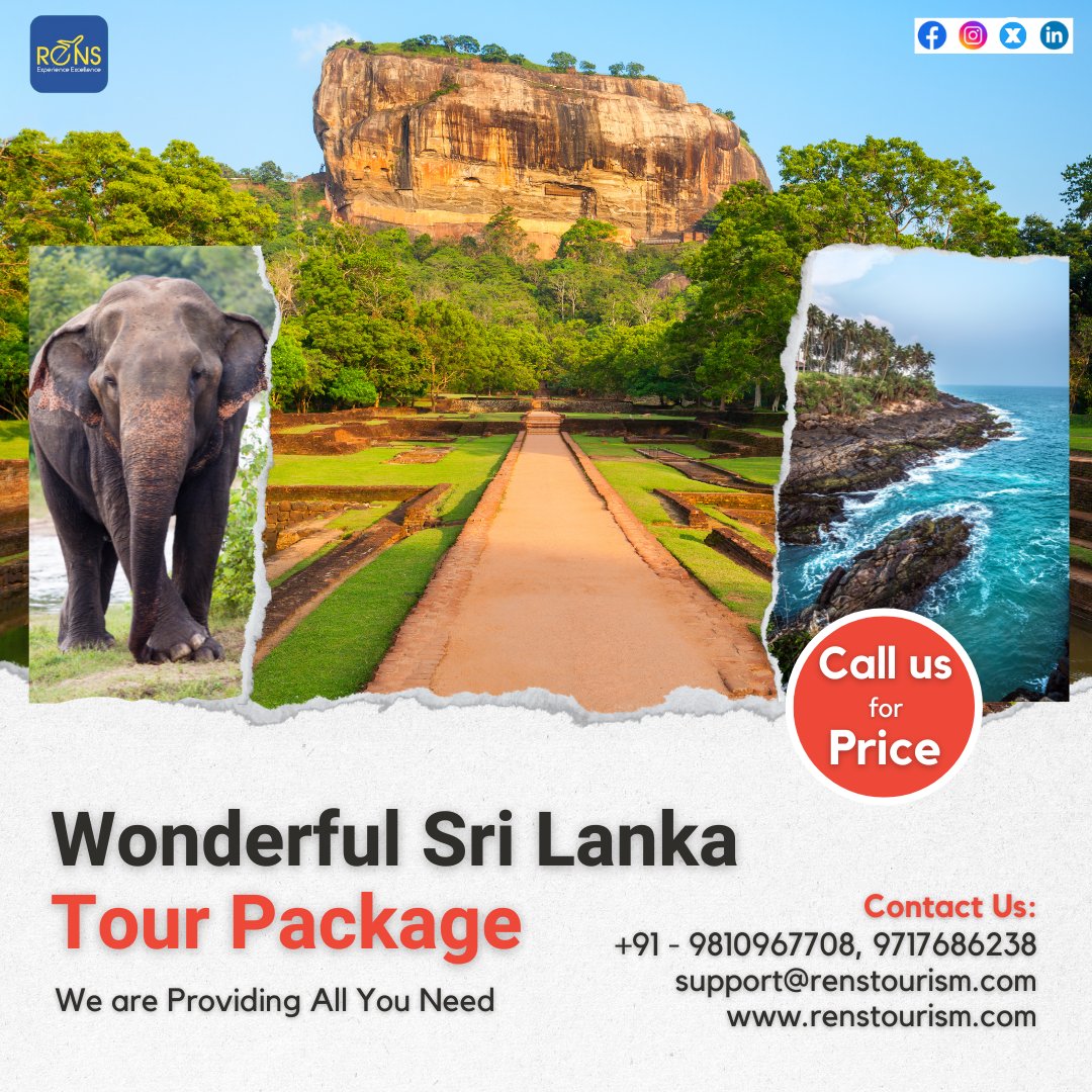Explore the Beauty of Sri Lanka: Your Unforgettable Tour Awaits!

#srilanka #renstourism #India #summertour #naturalphotography
