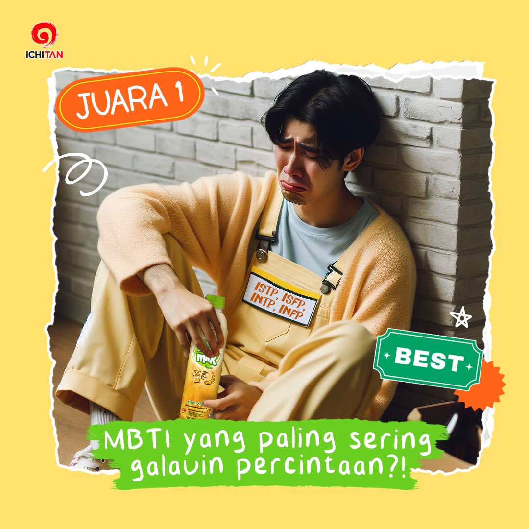 Ichitanindo's tweet photo. Bener gak nih???

Tiap MBTI punya caranya sendiri nih, kalo lagi galau tentang percintaan 🤣

Nah kalo kalian tipe yang mana nih hehe, spill dong 😋

#RasaPenuhWarna
#IchitanKoreanSeries
#IchitanIndo #Ichitan https://t.co/HqpOMl116i