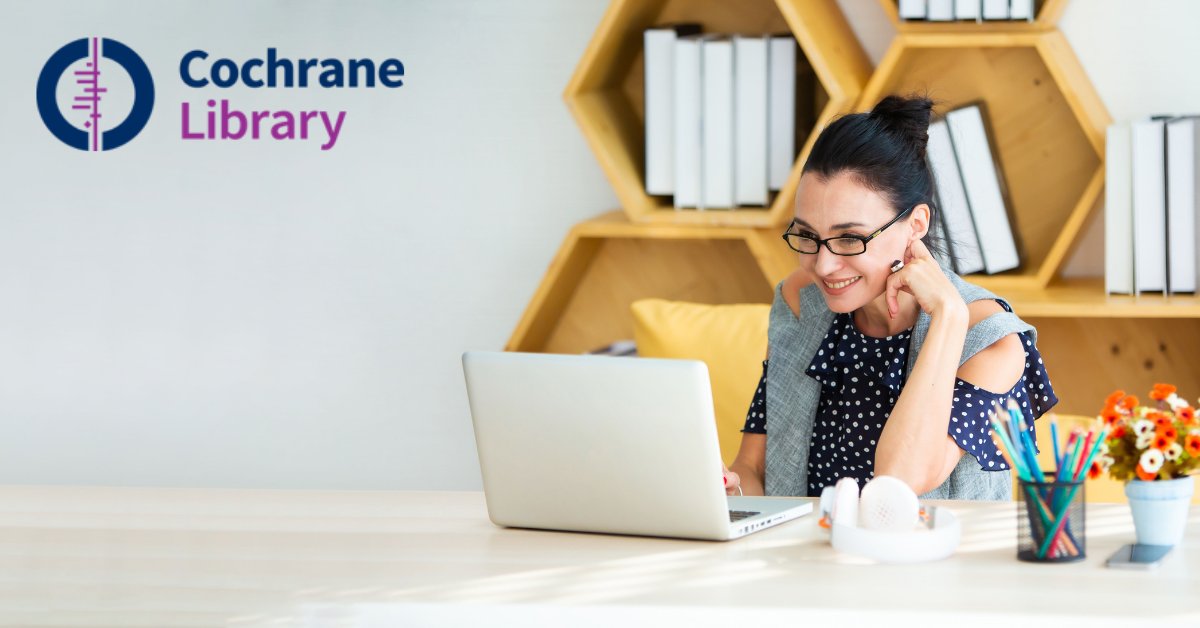 Looking for help with @CochraneLibrary? Visit the Cochrane Library training hub to browse our webinars, user guides, and short training videos. >> ow.ly/jL9G50REAtx