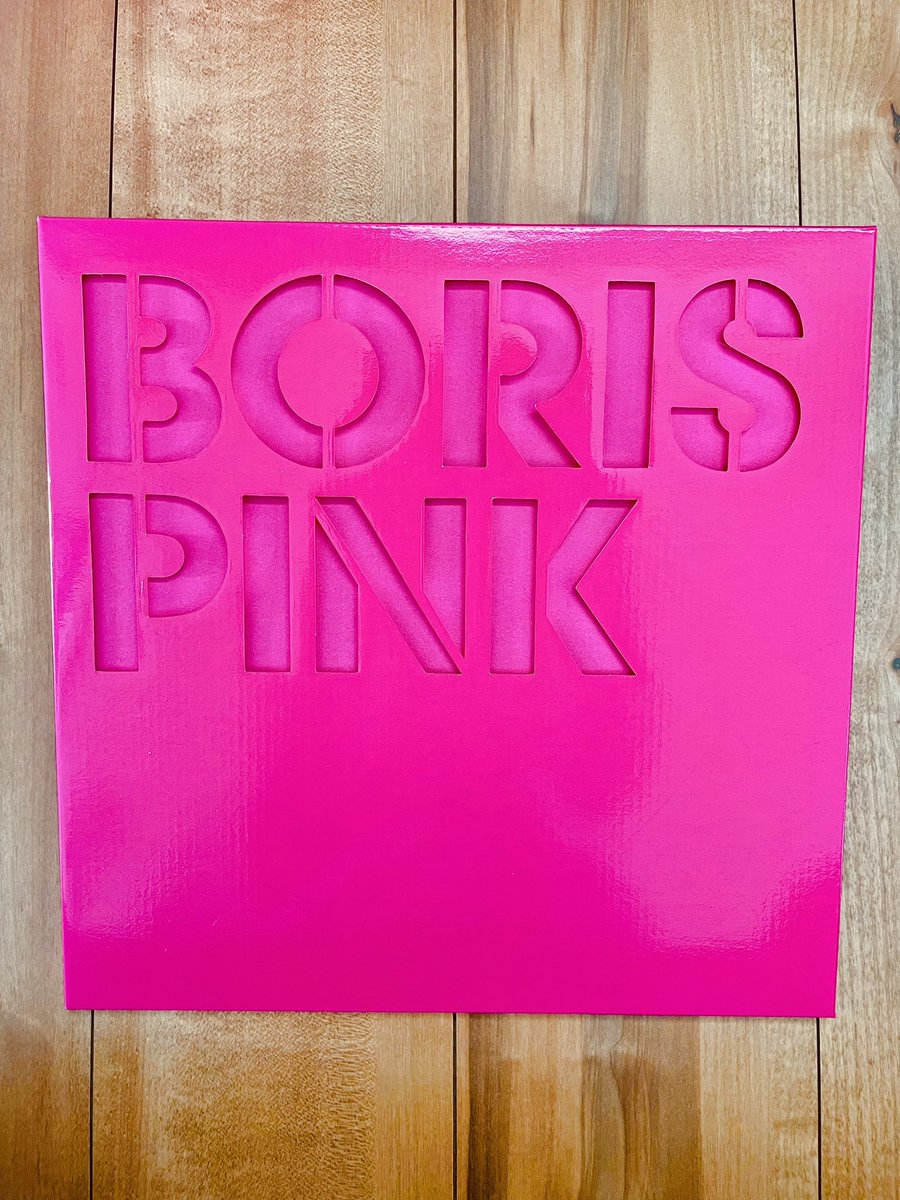Today is the day that 'PINK (Deluxe Edition)' was released in 2016. You can check out and buy this album on our bandcamp. boris.bandcamp.com/album/pink-del…