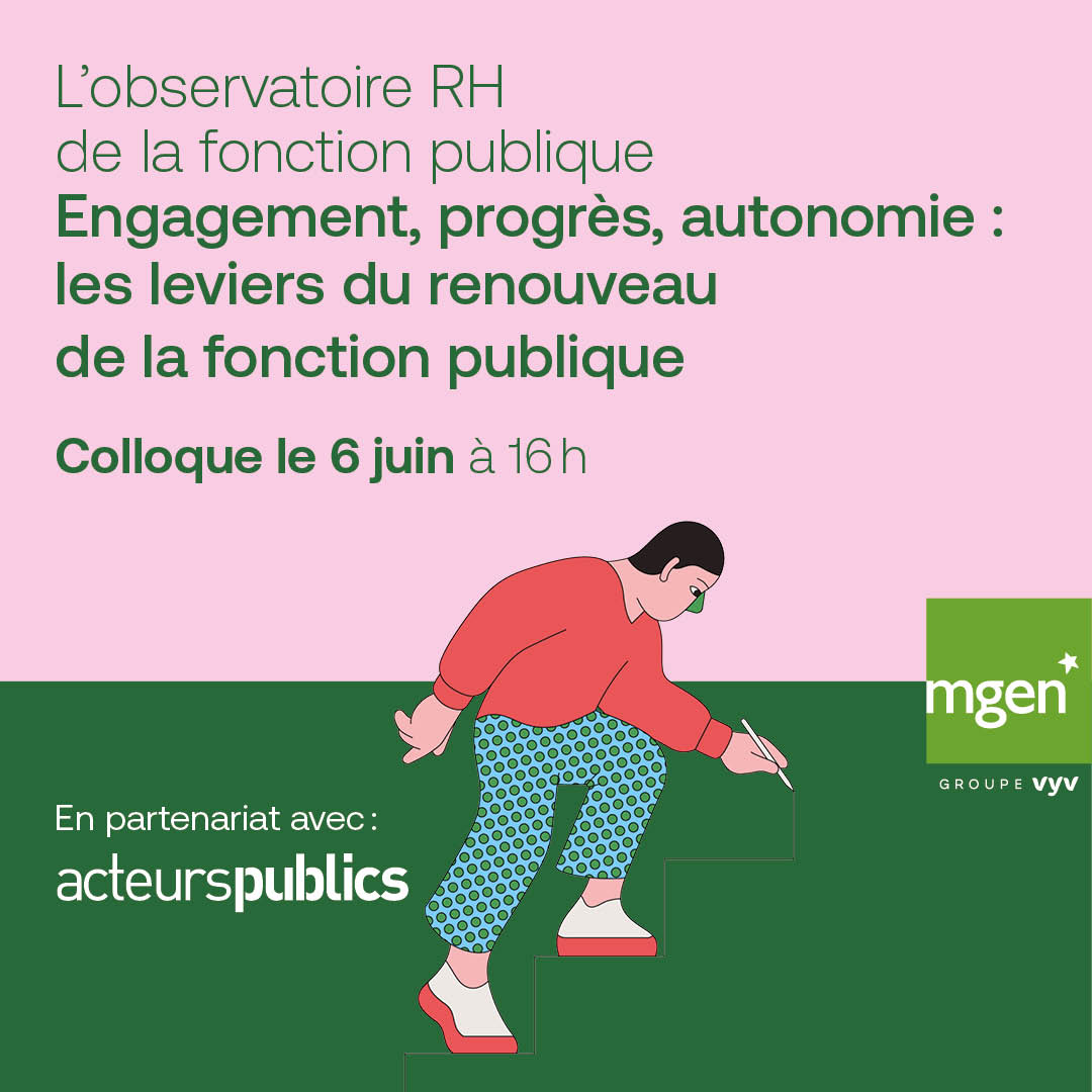 MGEN_officiel's tweet image. 📆MGEN vous donne rendez-vous le 6 juin, à 16 heures pour participer au colloque de l’#ObservatoireRHFonctionPublique, en partenariat avec @acteurspublics. ⤵️

Pour vous inscrire :
🔸 Présentiel : bit.ly/46SuJoA
🔸 Distanciel : bit.ly/3PX5VVA