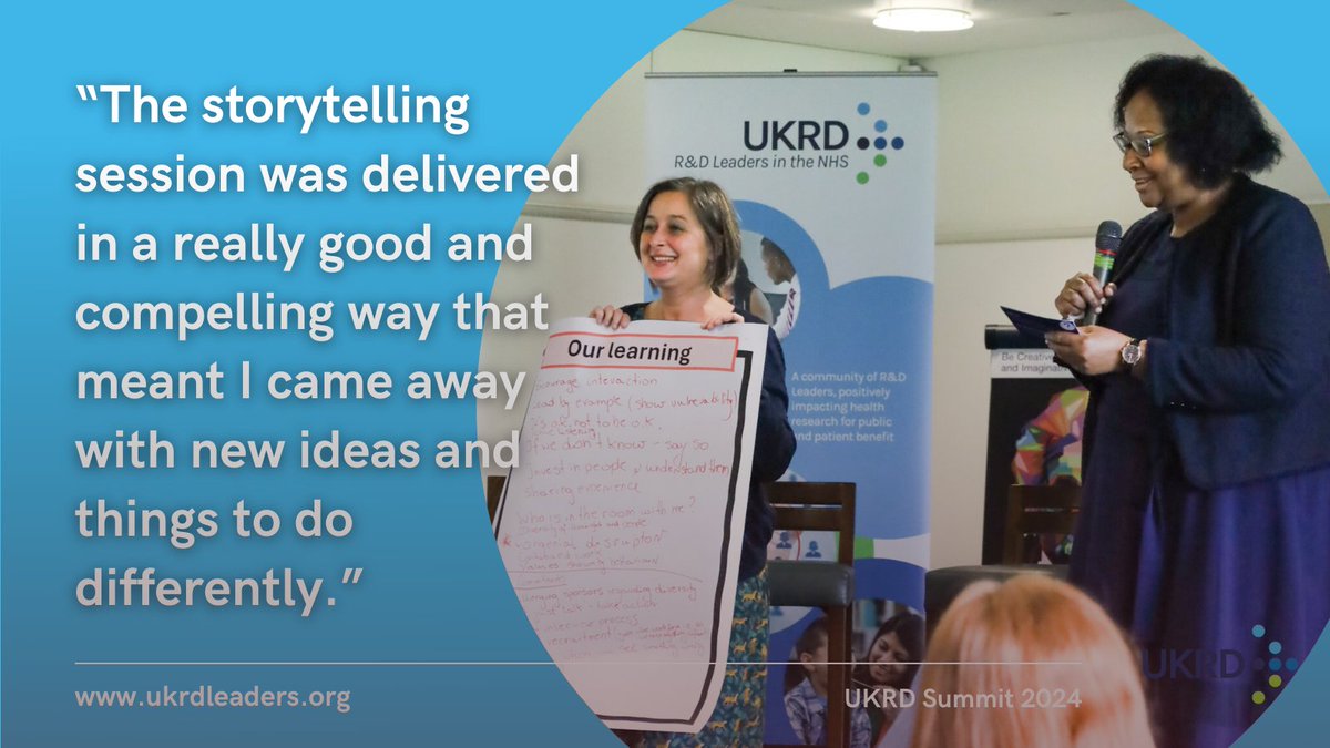 The UKRD Summit was a hugely valuable event, but we know not everyone was able to join us. If you'd like to know more about the different panels and workshops we held, we've got some reflections and presentations available on our website to explore. ukrdleaders.org/ukrd-summit/