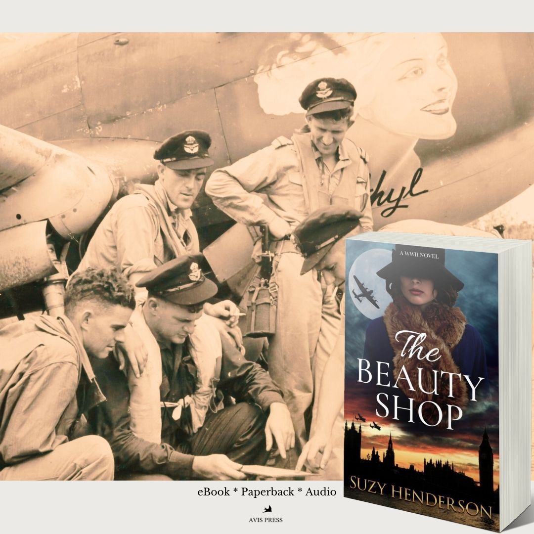 A Gripping #WW2 Novel Inspired by a true story. Step back to the 1940s and watch the Masters of the Air in action. 'My most looked forward-to-book of the year & it didn't disappoint.' Amazon Review. Mybook.to/TheBeautyShop #MastersOfTheAir #booktok