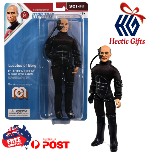 NEW - MEGO Star Trek The Next Generation: Locutus of Borg 8' Action Figure ow.ly/44bh50RFyCt #New #HecticGifts #Mego #StarTrek #TheNextGeneration #LocutusOfBorg #ActionFigure #Collectible #FreeShipping #AustraliaWide #FastShipping