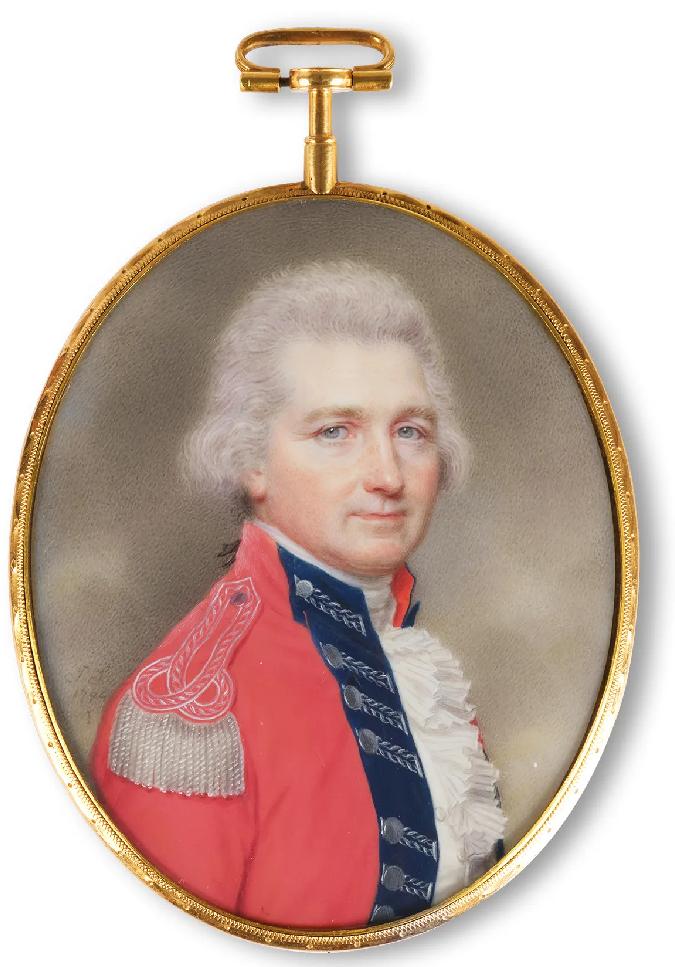 Lot-Highlight - Portrait Lieutenant General John Richardson (d. 1828) (1794) by John I SMART to be auctioned at Auktionshaus Zofingen on May 31st. artprice.com/artist/26852/j…