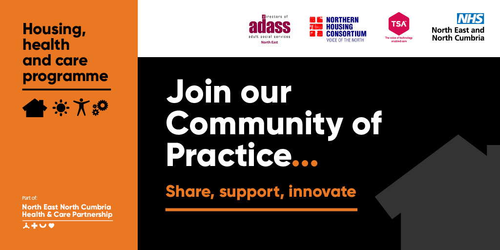 Do you work in the NHS, a local council or a housing provider? If so, you can join our new 'community of practice' to share knowledge and collaborate on the housing, health, and care programme. 👉 Learn more ow.ly/t40T50RHhkU @1adass @NHC @TSAVoice