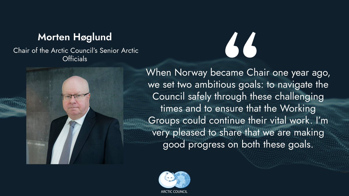 It's been one year since Norway became Chair of the Arctic Council. Halfway through it's two-year term, we caught up with @ArcticSAONorway to touch base on where the Council stands now, Norway's achievements so far, & what lies ahead. Read the Q&A here: arctic-council.org/news/one-year-…