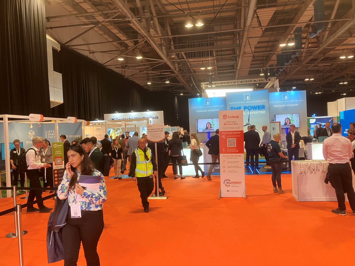 🌱 This week, we headed to Glasgow for #AllEnergy24 Compound semiconductors are key to #NetZero ✅Alleviating huge amounts of energy consumed by data centres ✅Reducing energy losses and delivering more energy to the end user ✅Making vehicles lighter and more efficient