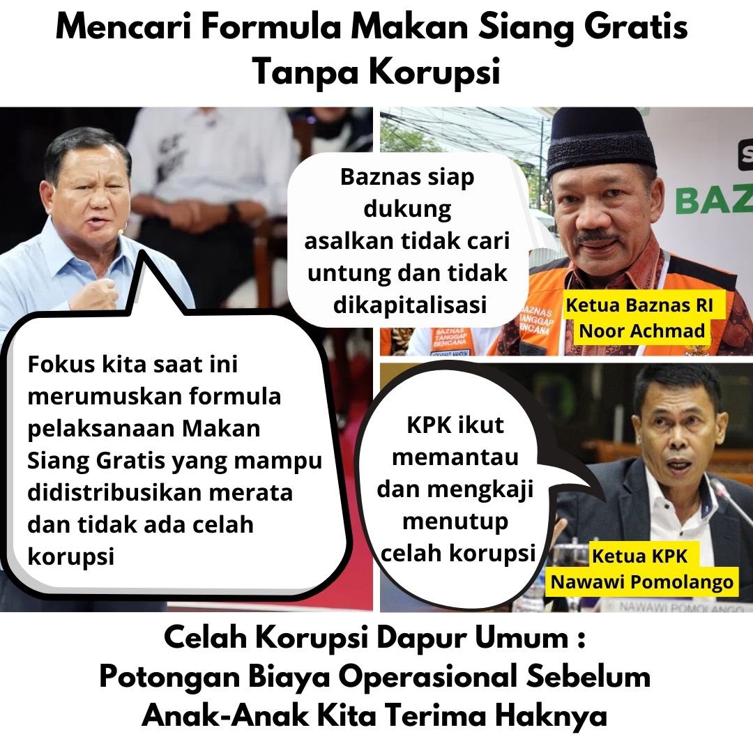 Jangan sampailah anggaran sebesar Rp 15rb untuk setiap anak, malah dipotong dengan berbagai alasan. Nilai tersebut harus utuh, karena itu merupakan hak dari anak2 di Indonesia. cc : @jokowi @prabowo @gibran_tweet
@21bmbang
@Heraloebss
@eddy_widodo_165