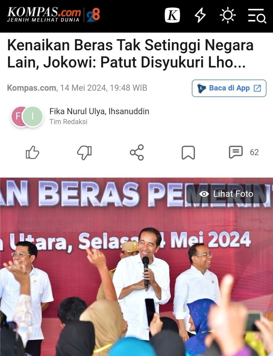 Ternyata Beras kita masih murah loh Tapi kenapa kita harus impor beras dari negara lain ya ? Yo ndak tau 🤷🏻‍♂️ kok tanya saya 🙎🏻‍♂️