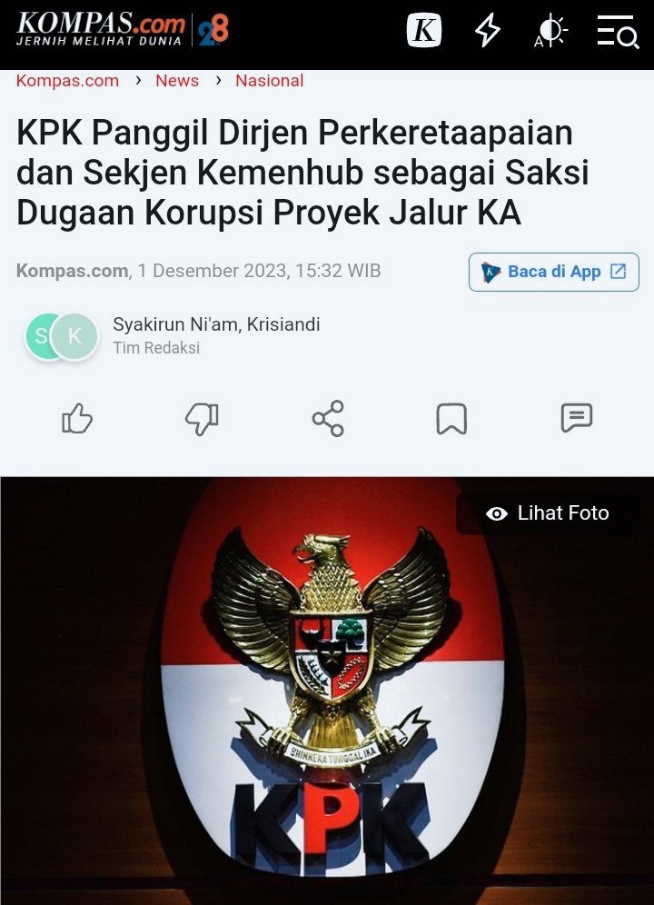 Dan pada prinsip nya Integritas dan antikorupsi harus menjadi komitmen bersama antara penyelenggara negara dan pelaku usaha, dan juga kita semua agar tidak terjadi permufakatan jahat yg melanggar ketentuan hukum melalui praktek² korupsi. 🙏🙏