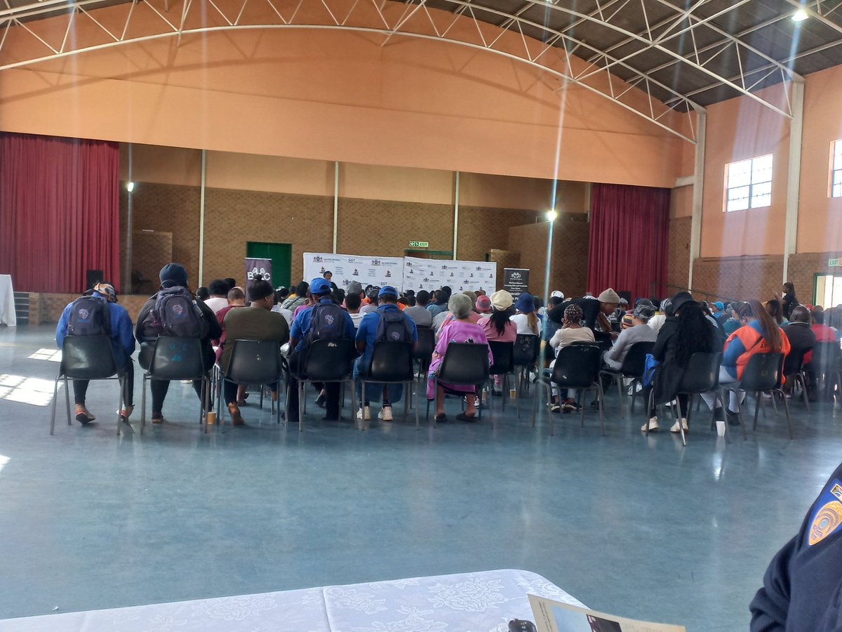 Gauteng Community Department is hosting Safety of Women Engagement at Wesbury Recreation Centre. Safety of women at our public transport facilities should be a priority. @coj Transport