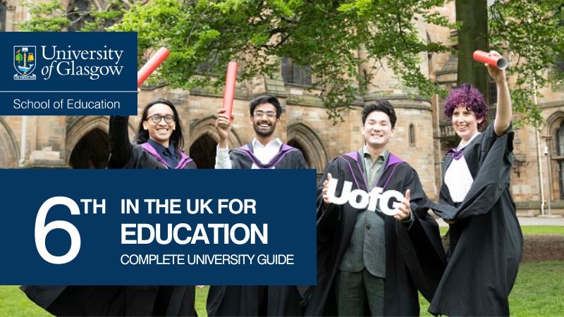 The Complete University Guide @compuniguide 2025 is out now, and we're proud to have moved up two places to rank 6th in the UK for #Education #TeamUofG
